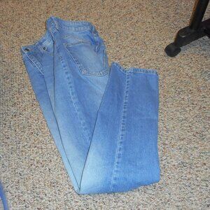 DENIM JEANS women's sz 6,  high waist, vintage straight,  blue